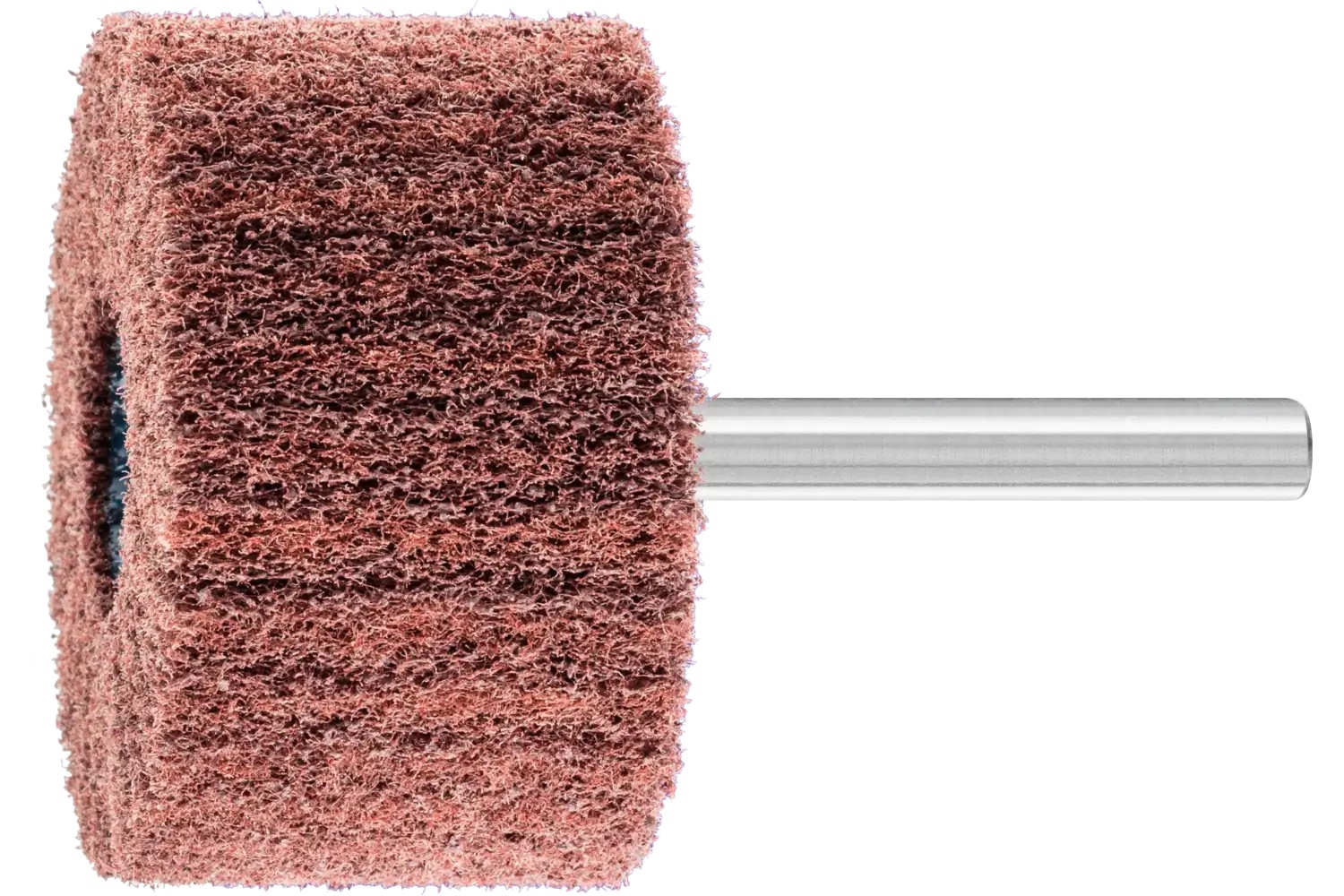 Picture of Pferd Polinox® Mounted Flap Wheel, 2" X 1-1/4, 280 Grit, Radial, 1/4" Shank, Aluminum Oxide